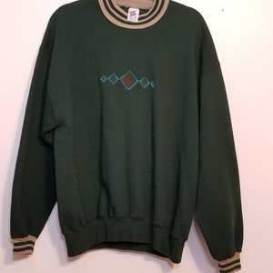 Jerzees NWOT Men's Green Sweatshirt